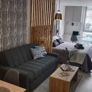 Loft En Centro De Bogota, Hermosa Vista Y Confort Apartamento